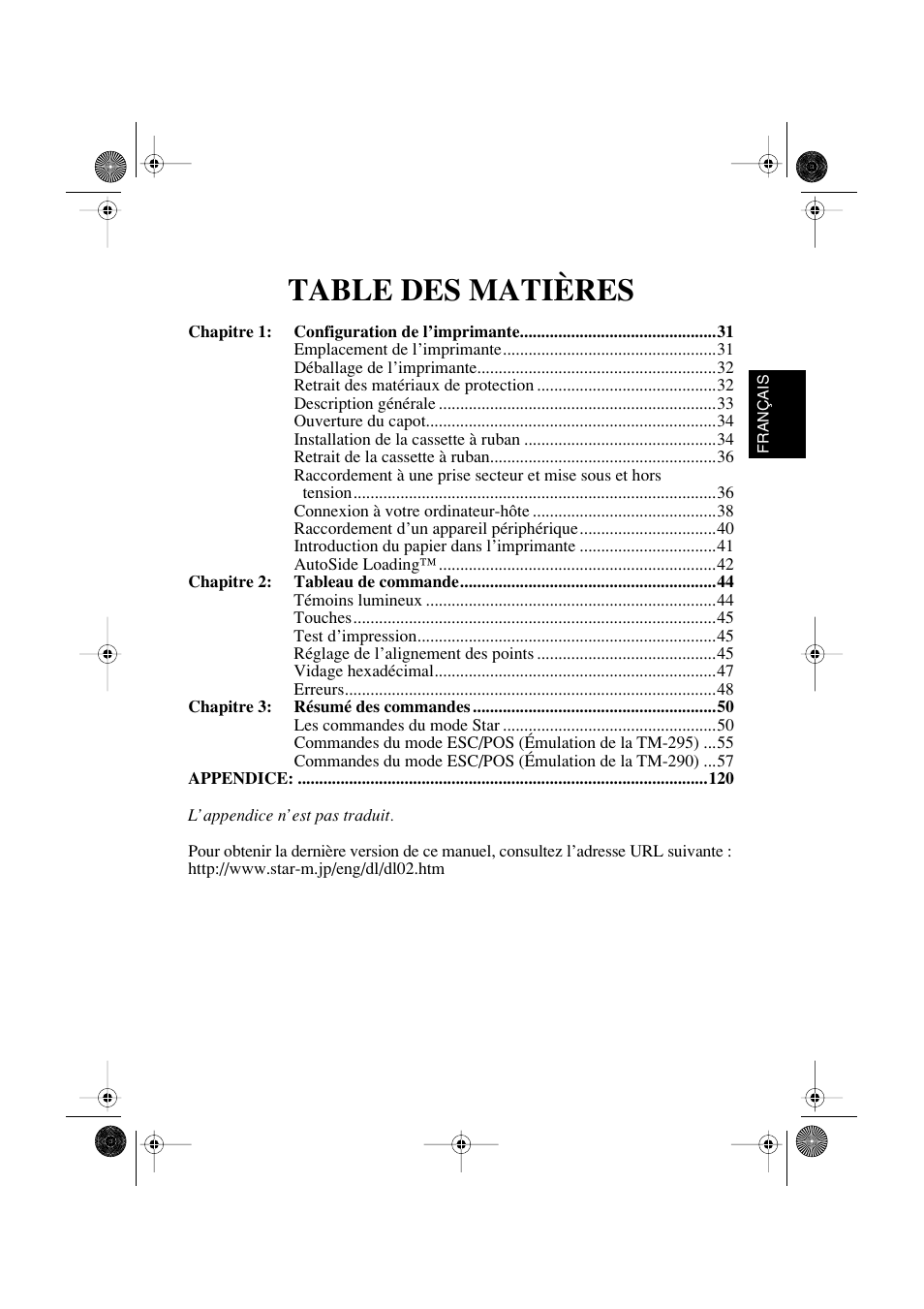 Star Micronics SP298 Series User Manual | Page 33 / 144