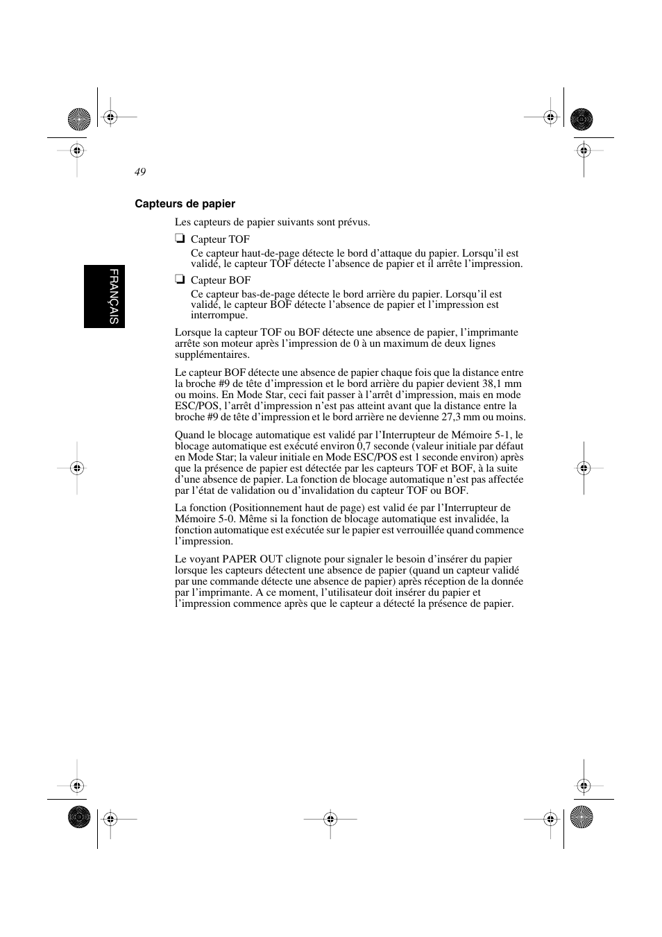 Star Micronics SP298 Series User Manual | Page 52 / 144