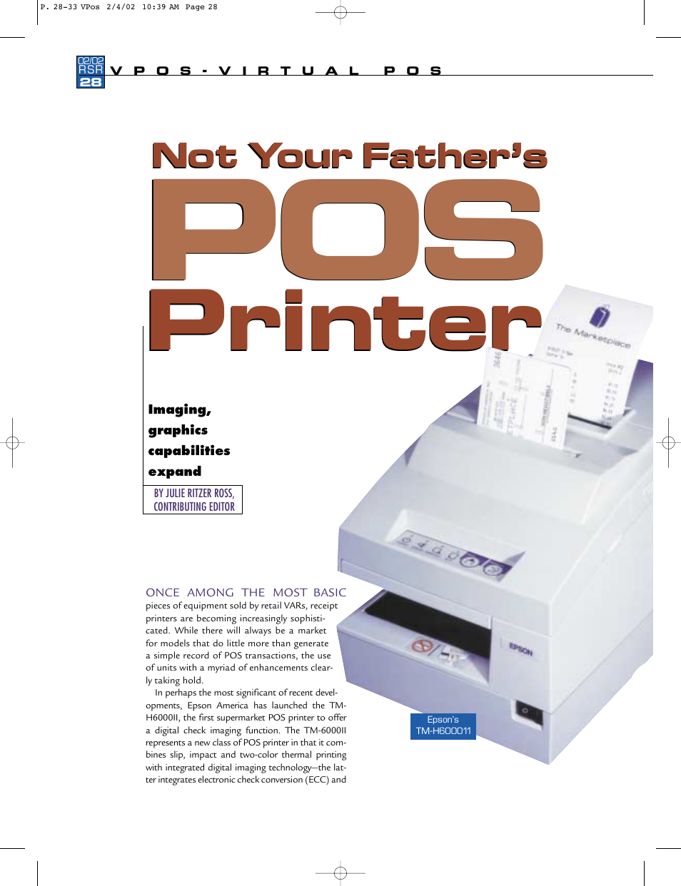 Star Micronics RSR 28 User Manual | 5 pages