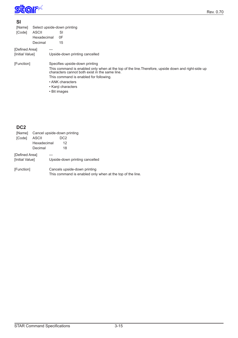 Star Micronics Dot Impact Printer User Manual | Page 23 / 104