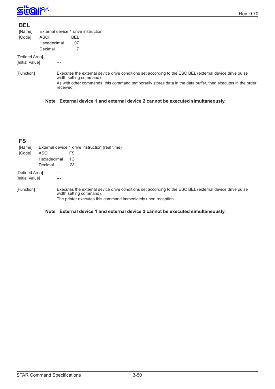 Star Micronics Dot Impact Printer User Manual | Page 58 / 104