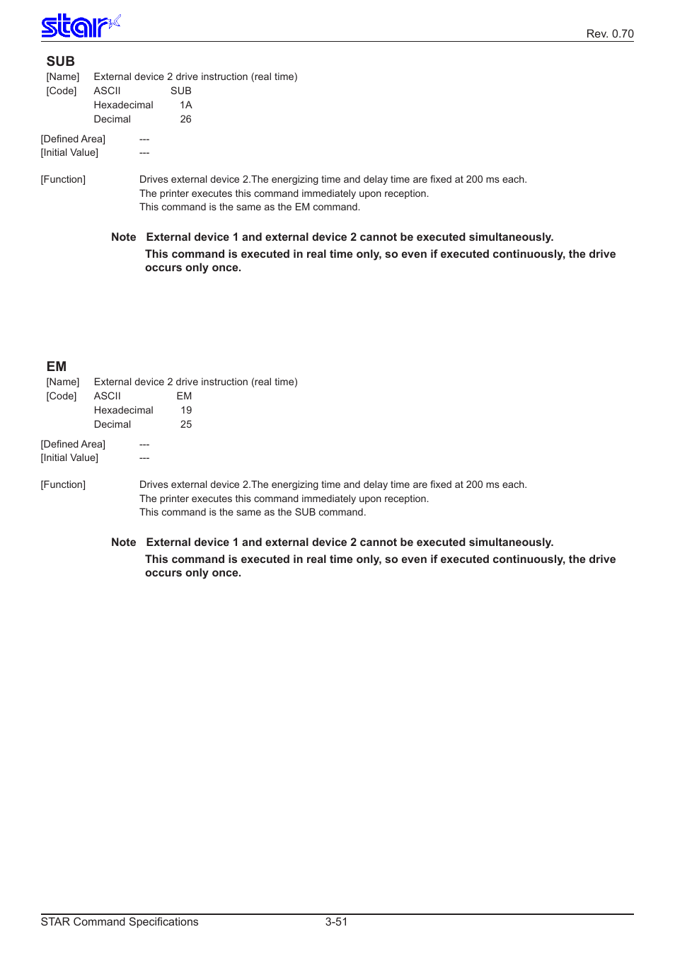 Star Micronics Dot Impact Printer User Manual | Page 59 / 104