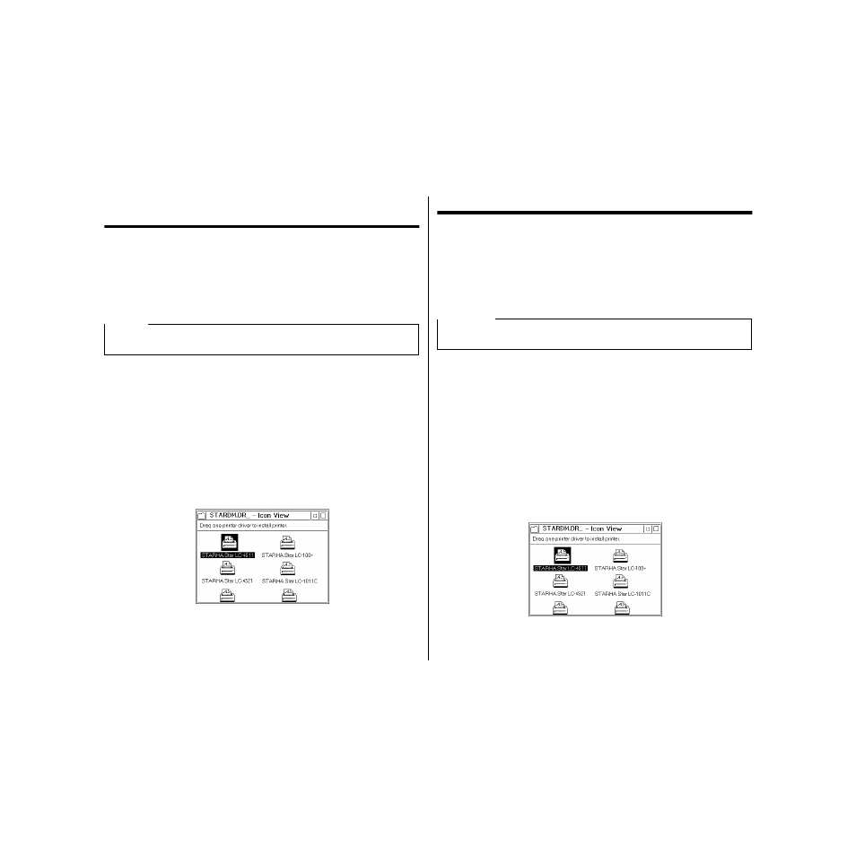 Einrichtung für den druck unter ibm os/2 warp, Capitolo 7: utilizzo della stampante con os/2 warp, Installazione della stampante sotto os/2 warp | Star Micronics LC-4511 User Manual | Page 123 / 191