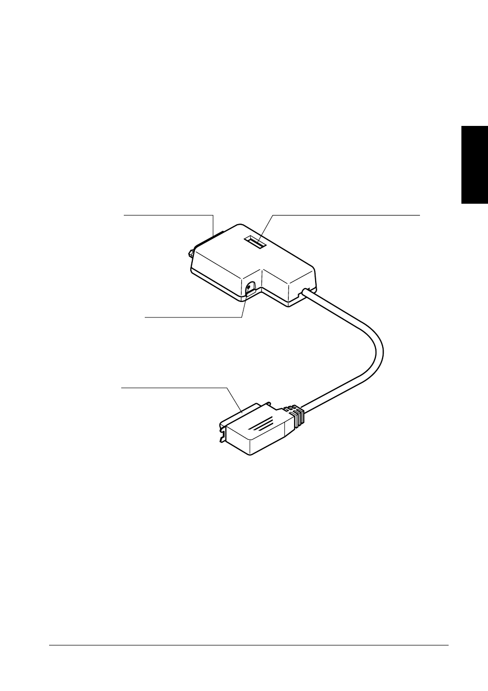 Deutsch, Einführung, Anschließen des seriellen interface-konverters | Star Micronics RS 232C Serial to Parallel Converter SPC-8K User Manual | Page 9 / 27