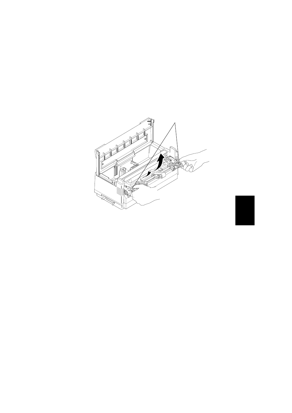 Caricamento della carta a modulo continuo, Italiano | Star Micronics PT-10Y User Manual | Page 27 / 32