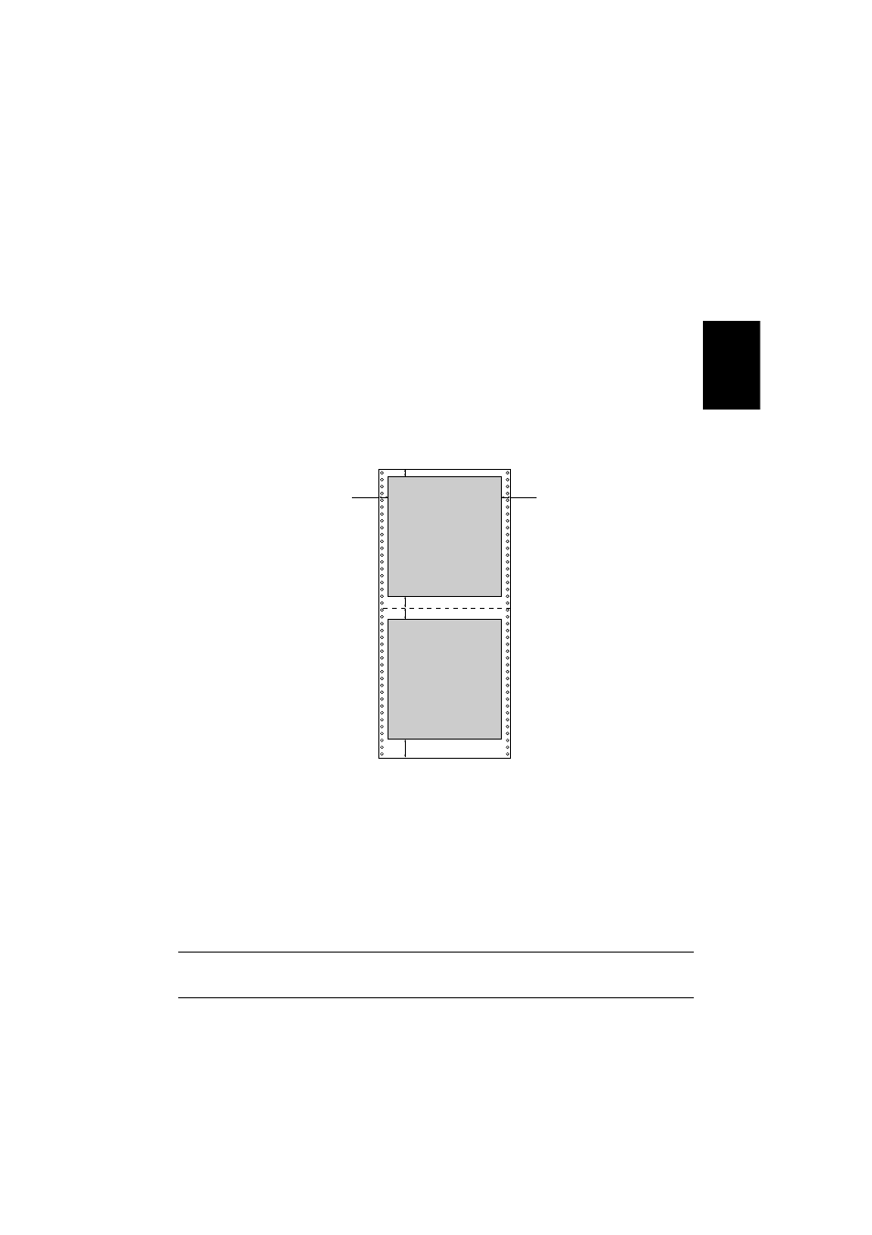 Printing on fanfold paper, English | Star Micronics PT-10Y User Manual | Page 9 / 32