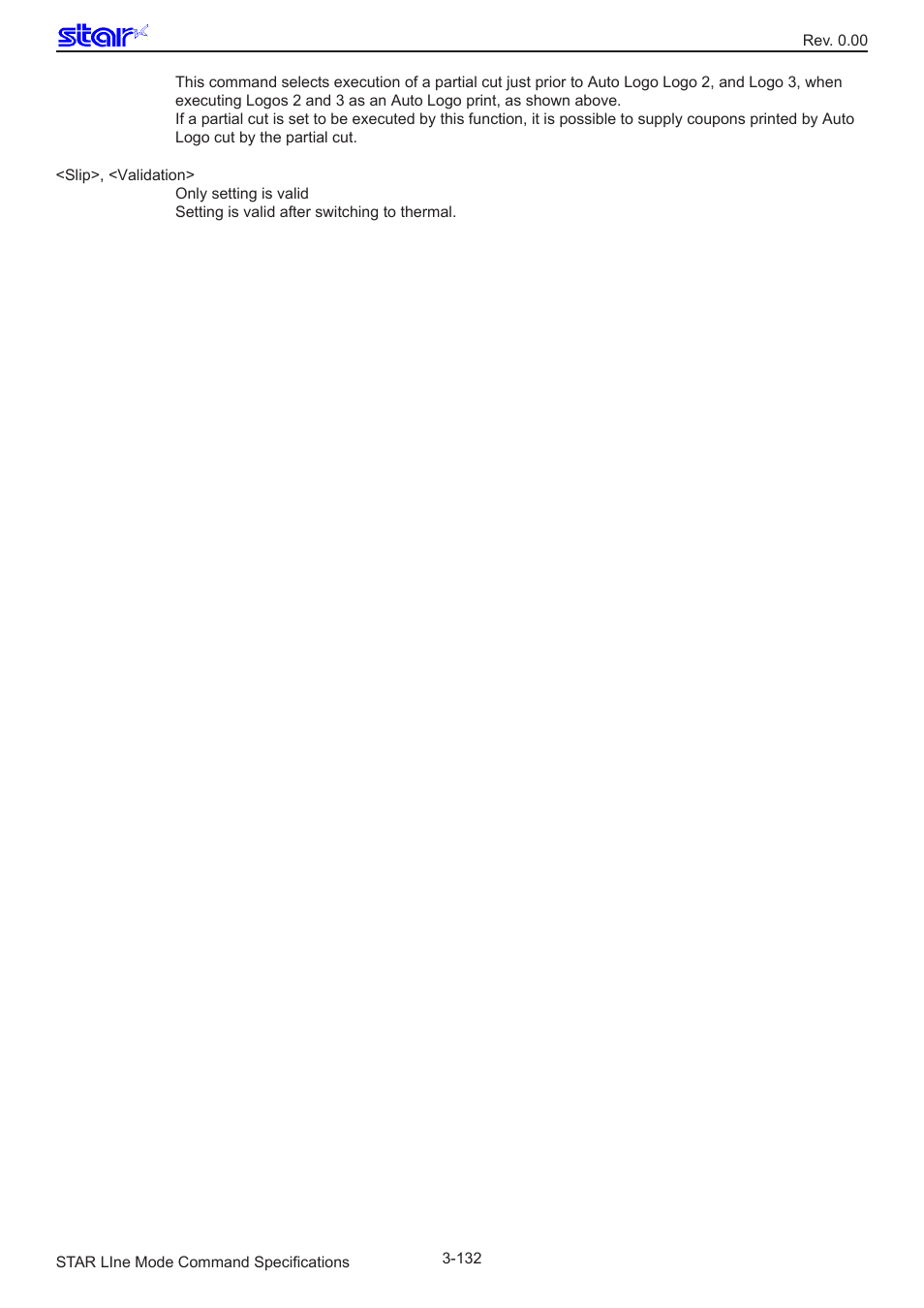Star Micronics Line Thermal/Dot Printer User Manual | Page 144 / 209