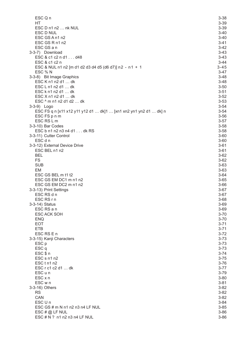 Star Micronics Line Thermal/Dot Printer User Manual | Page 3 / 209