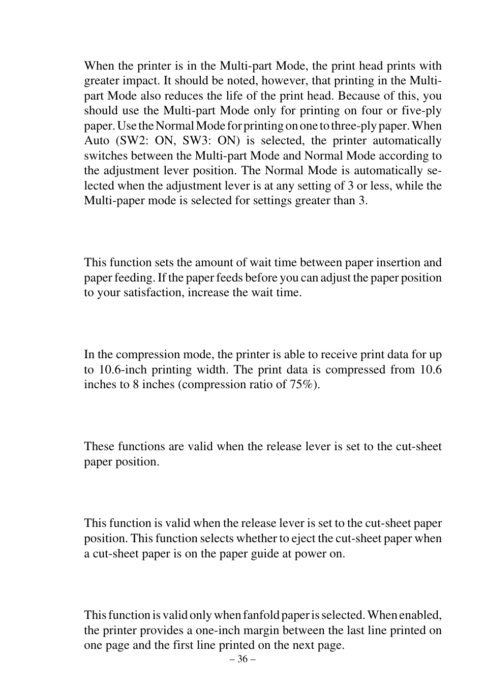 Star Micronics ATAR LC-500 User Manual | Page 40 / 72