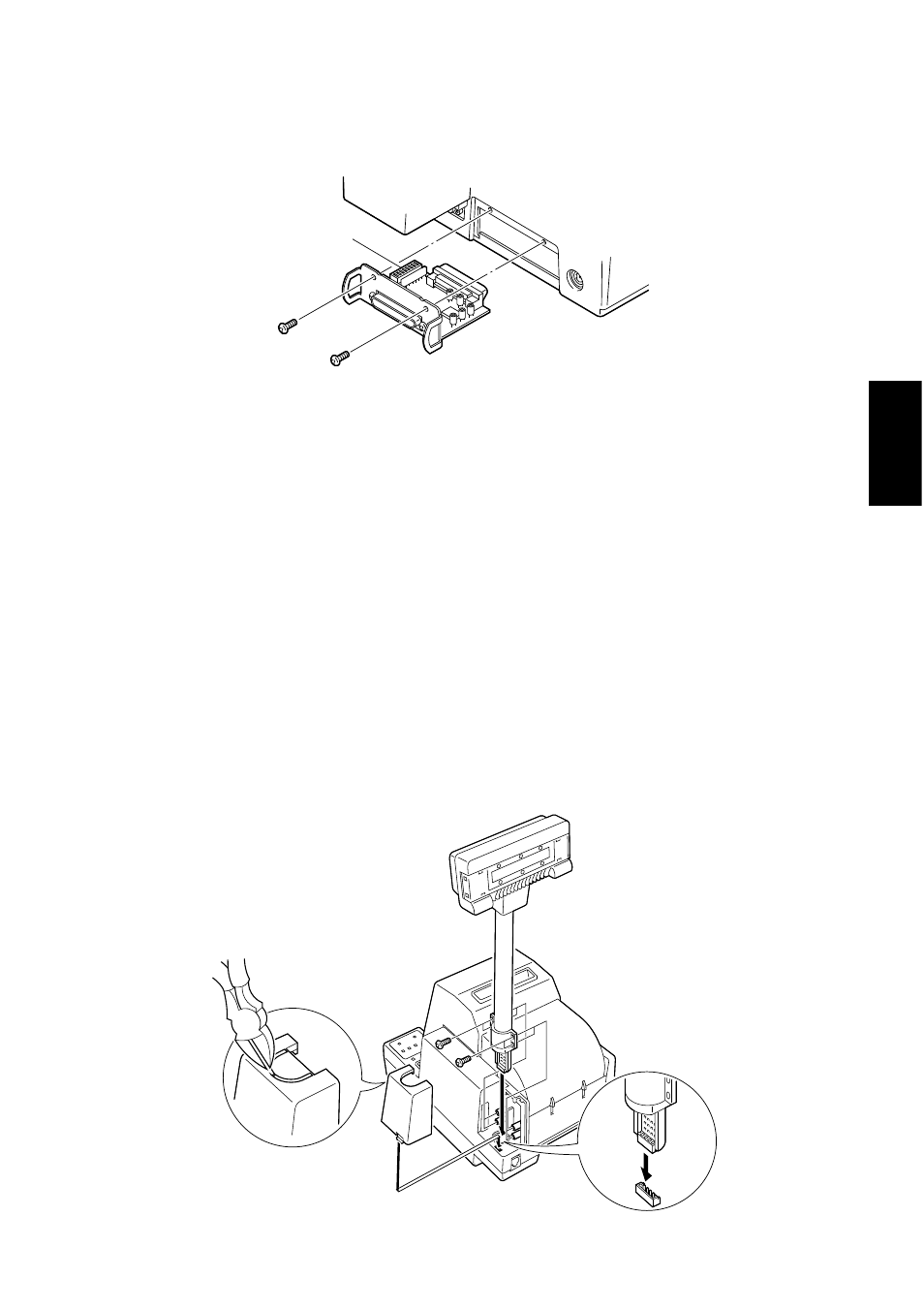 Installieren des kundendisplays | Star Micronics SCP700 User Manual | Page 113 / 176