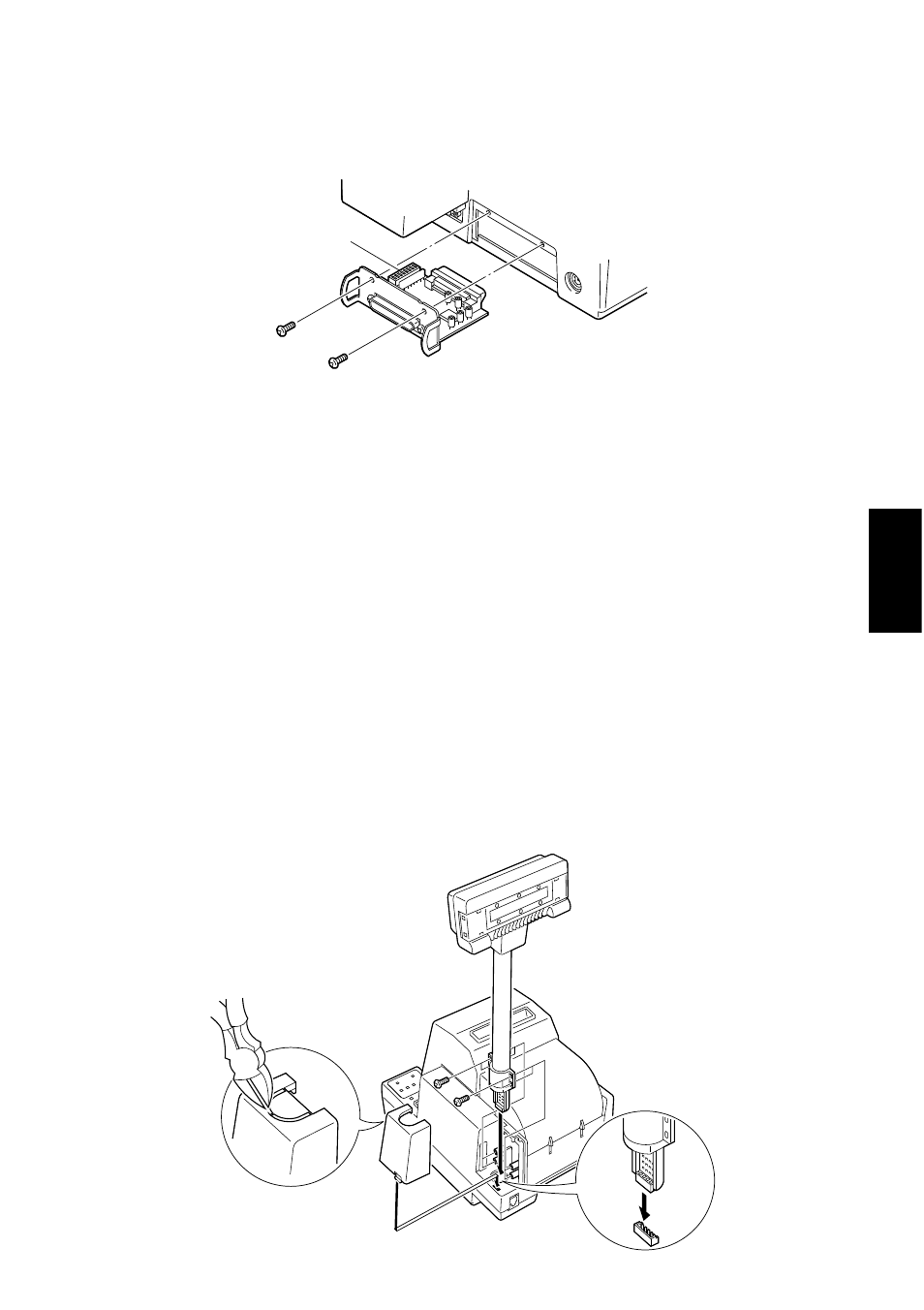 Installazione del display per l’operatore | Star Micronics SCP700 User Manual | Page 151 / 176
