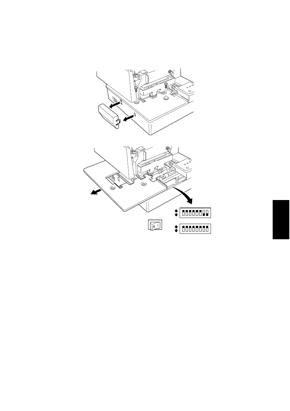 Available dip switch settings | Star Micronics SCP700 User Manual | Page 159 / 176