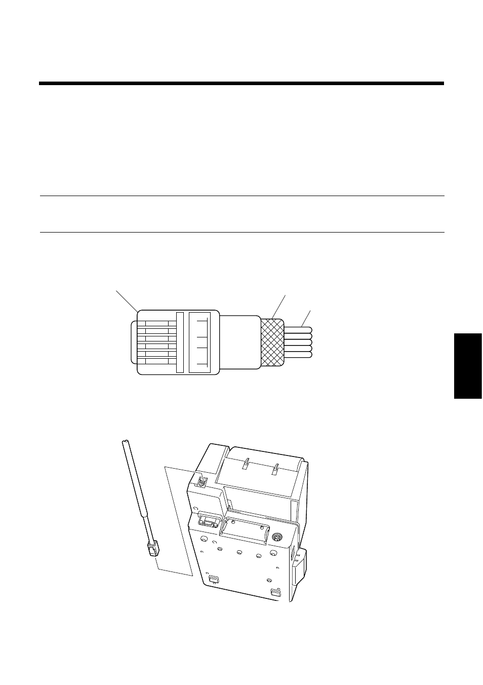 Appendix g: peripheral unit driver circuit, Modular plug | Star Micronics SCP700 User Manual | Page 173 / 176