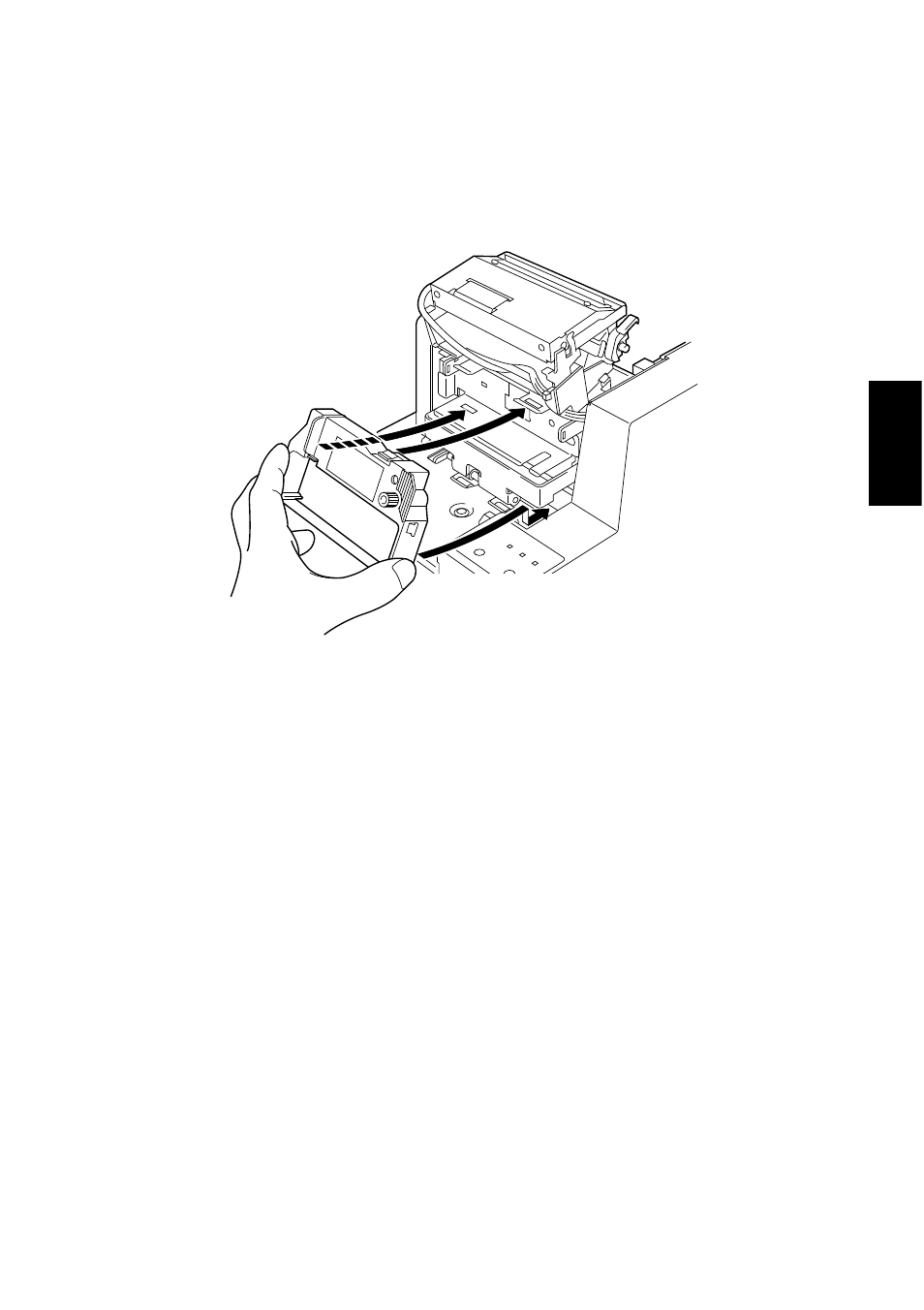 Entnehmen der farbbandkassette | Star Micronics SCP700 User Manual | Page 85 / 176
