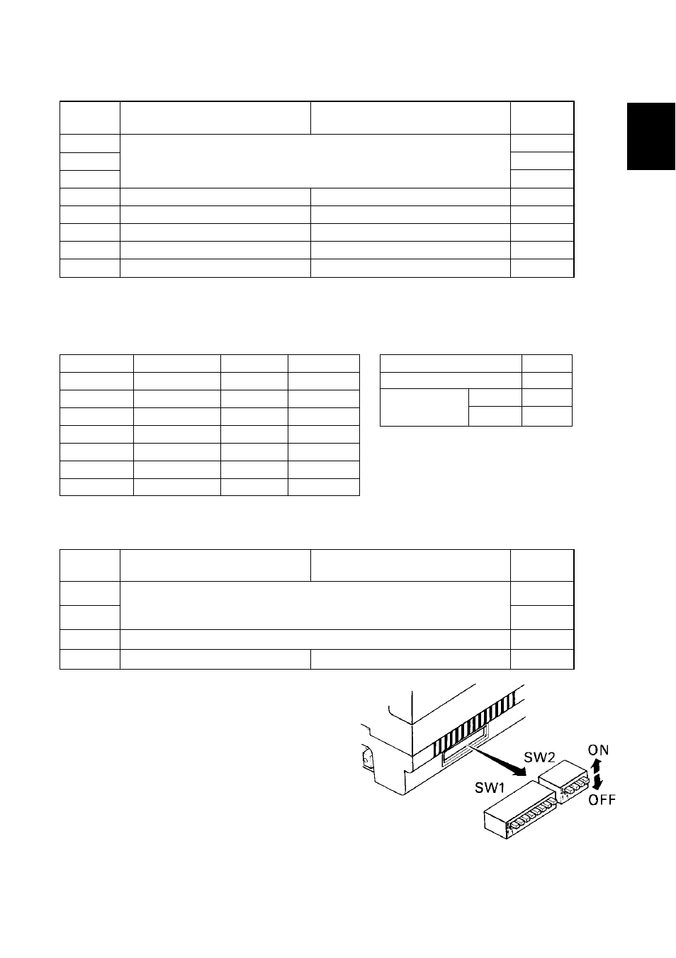 3. setting of the dip switches | Star Micronics Star DP8340 User Manual | Page 27 / 56