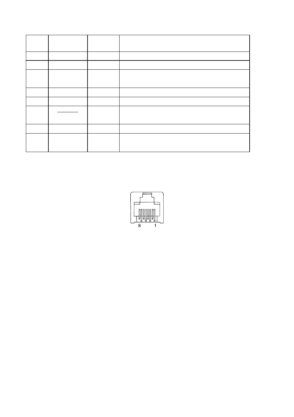 4. connectors and signals | Star Micronics Star DP8340 User Manual | Page 28 / 56