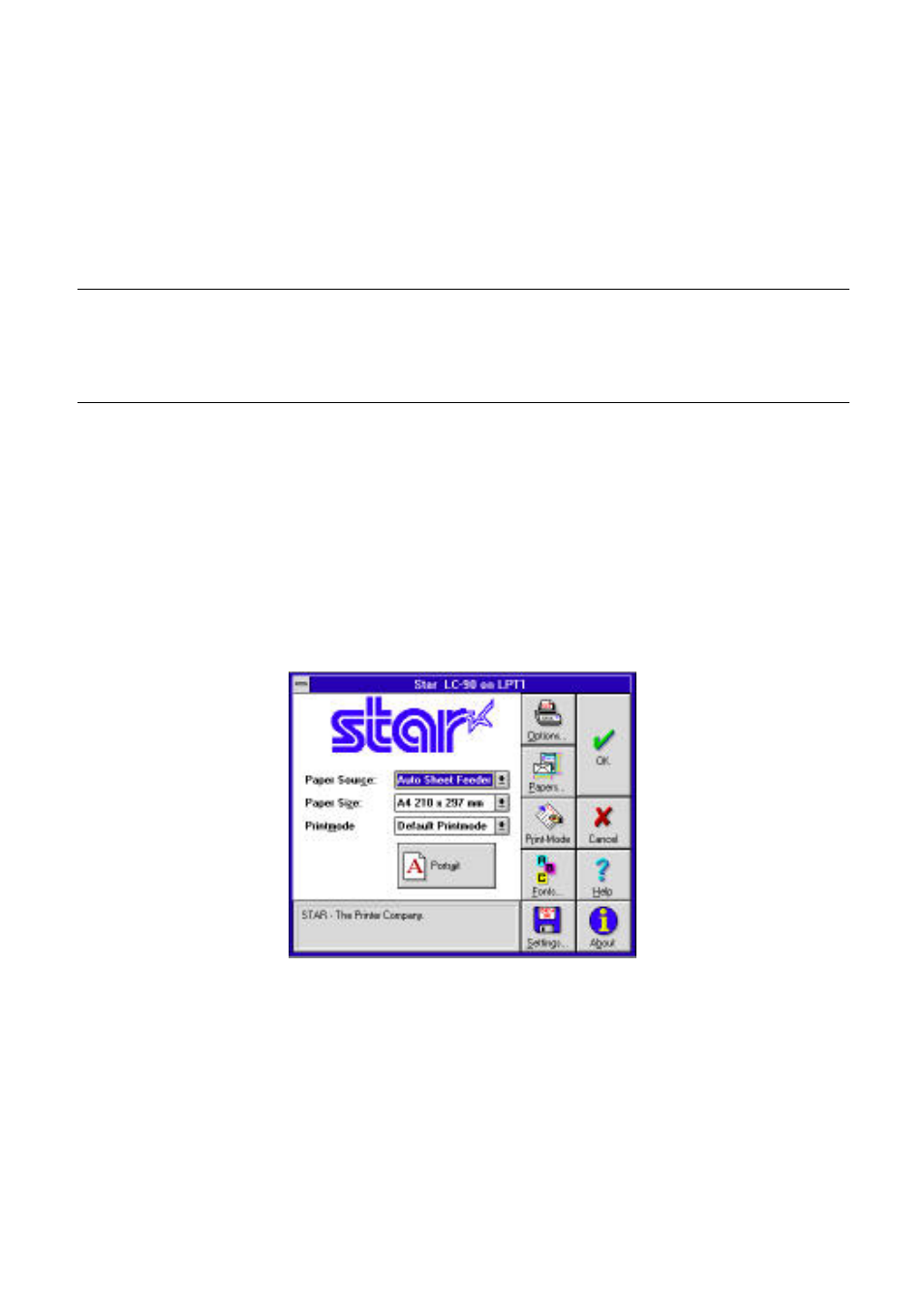 Getting ready to print | Star Micronics LC-90 NX-1010 User Manual | Page 39 / 70