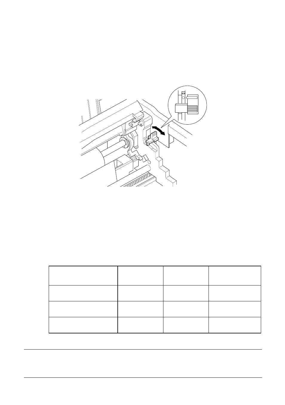 Adjusting for paper thickness | Star Micronics LC-90 NX-1010 User Manual | Page 46 / 70