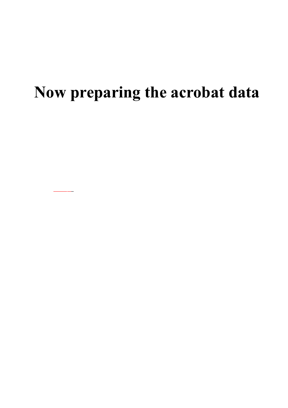 Now preparing the acrobat data | Star Micronics LC-90 NX-1010 User Manual | Page 65 / 70