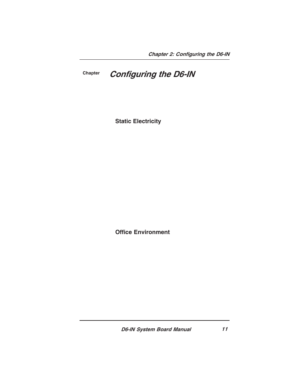 Star Micronics PCI/ISA System Board D6-IN User Manual | Page 13 / 71