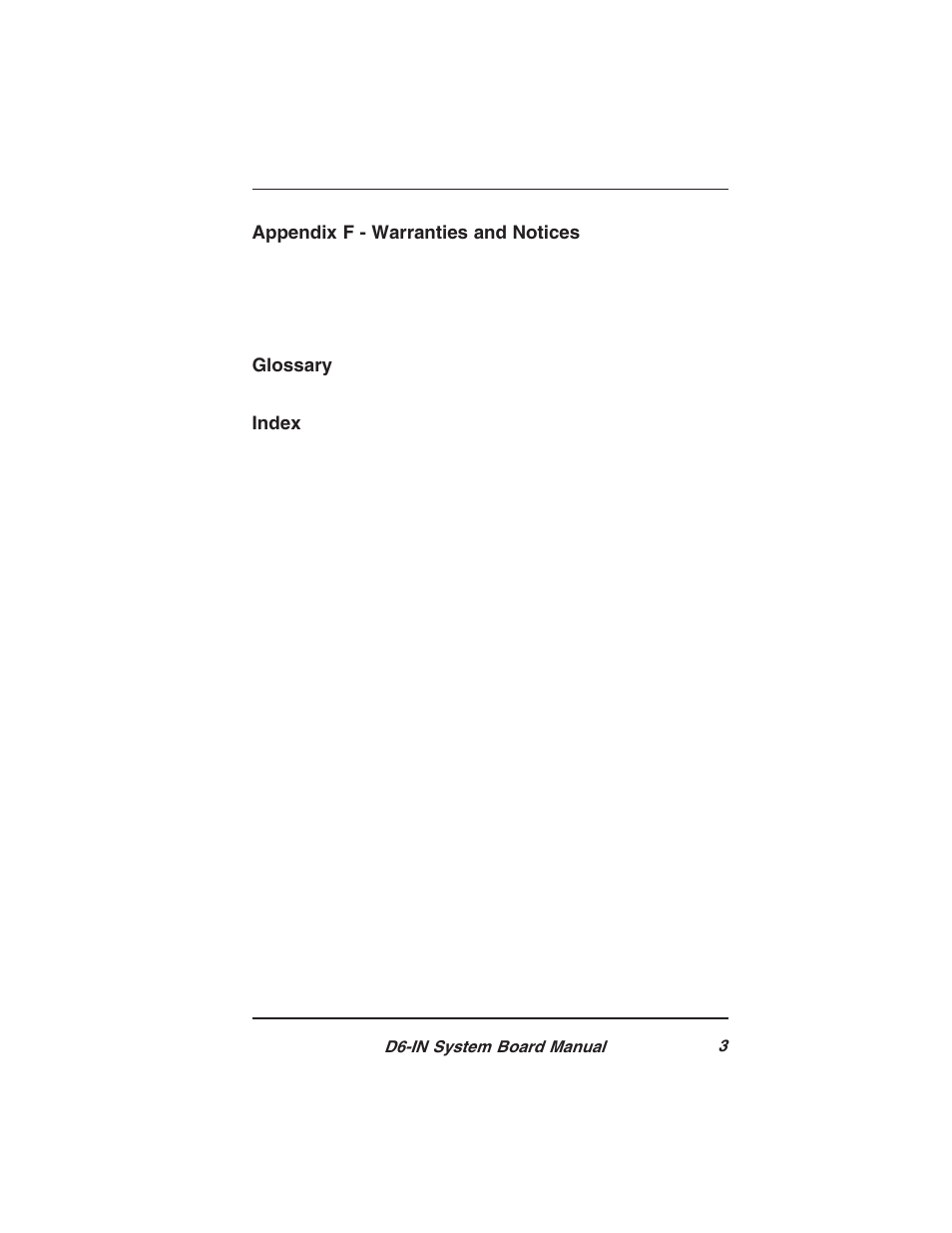 Star Micronics PCI/ISA System Board D6-IN User Manual | Page 5 / 71