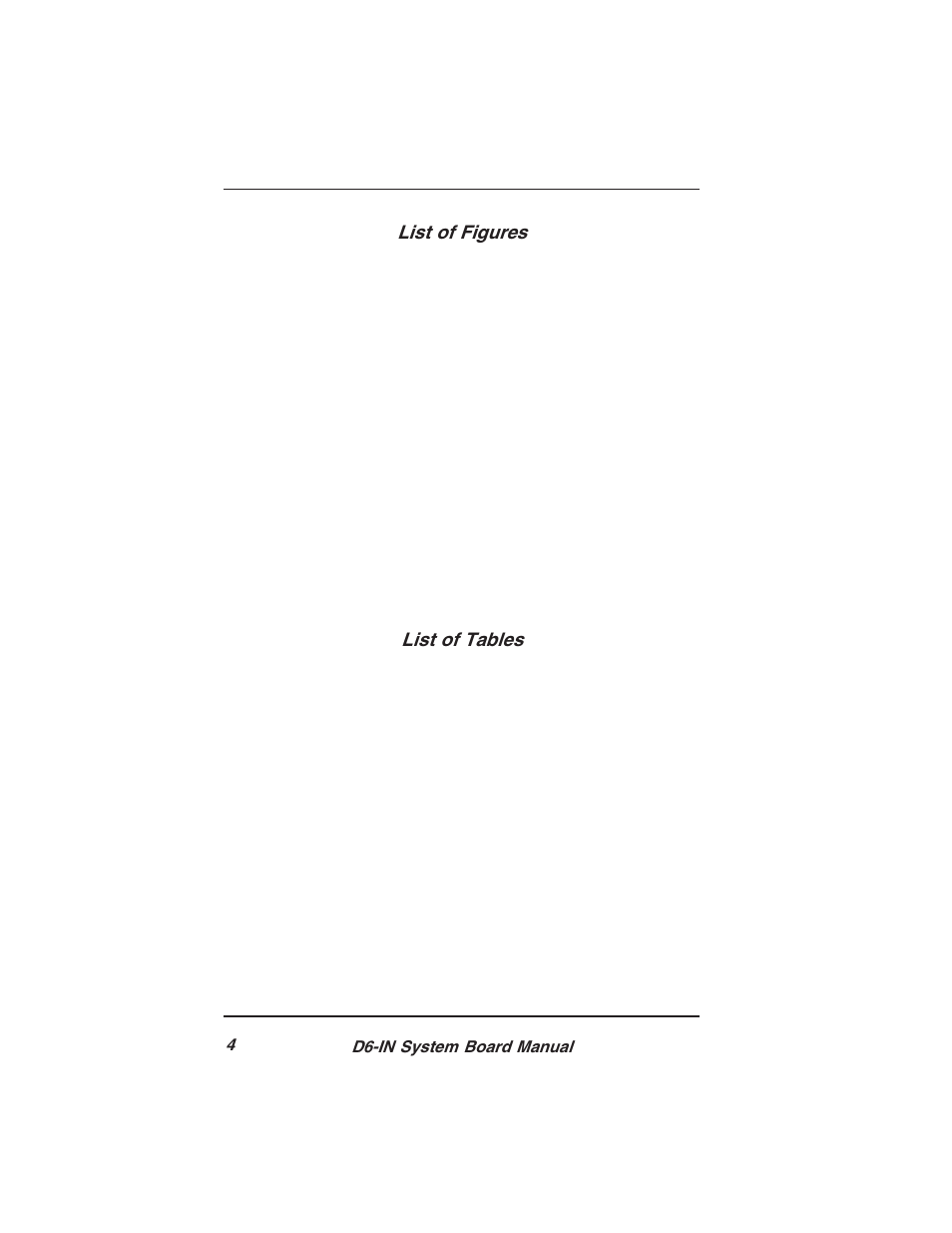 Star Micronics PCI/ISA System Board D6-IN User Manual | Page 6 / 71