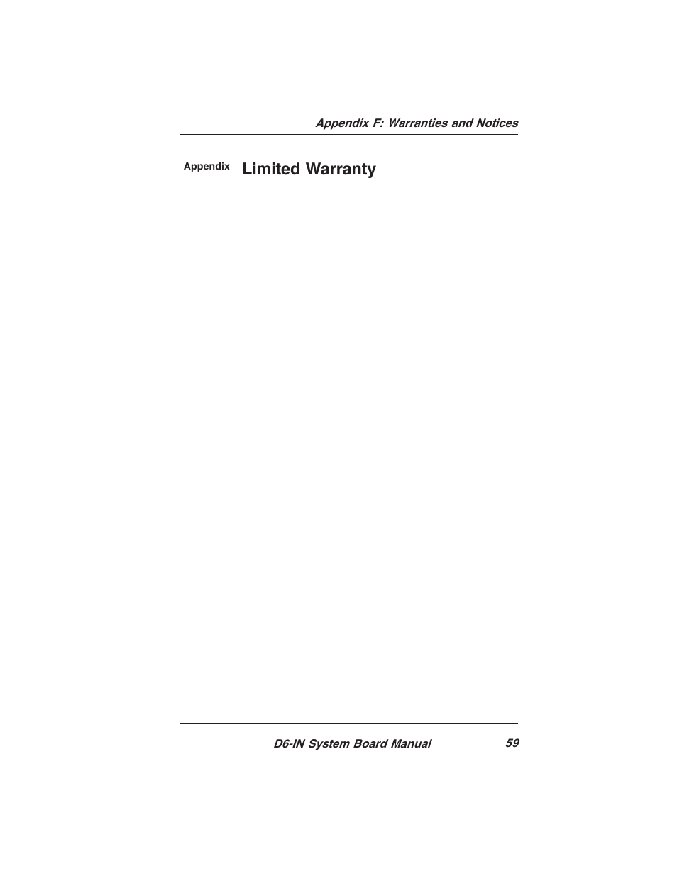 Star Micronics PCI/ISA System Board D6-IN User Manual | Page 61 / 71