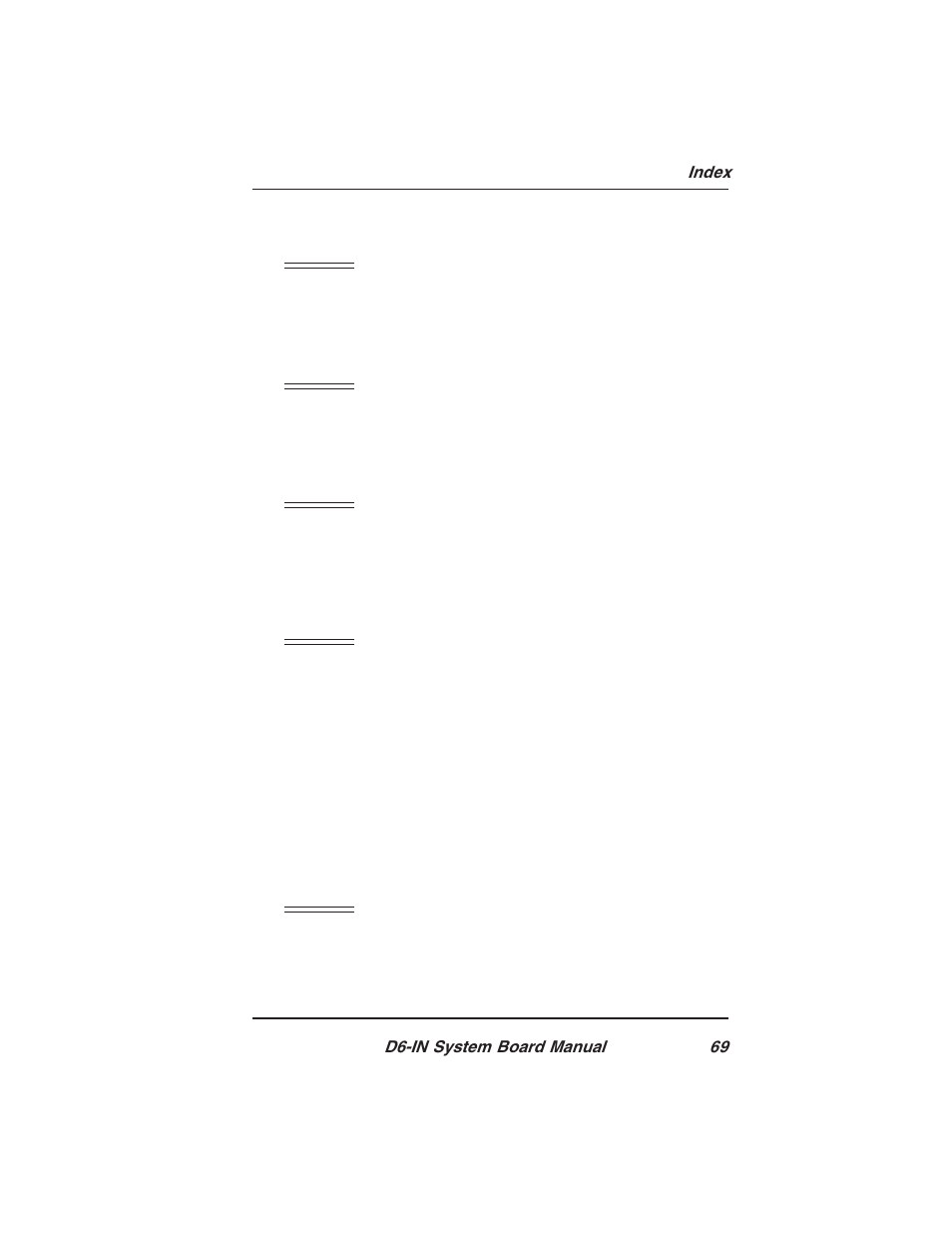 Star Micronics PCI/ISA System Board D6-IN User Manual | Page 71 / 71