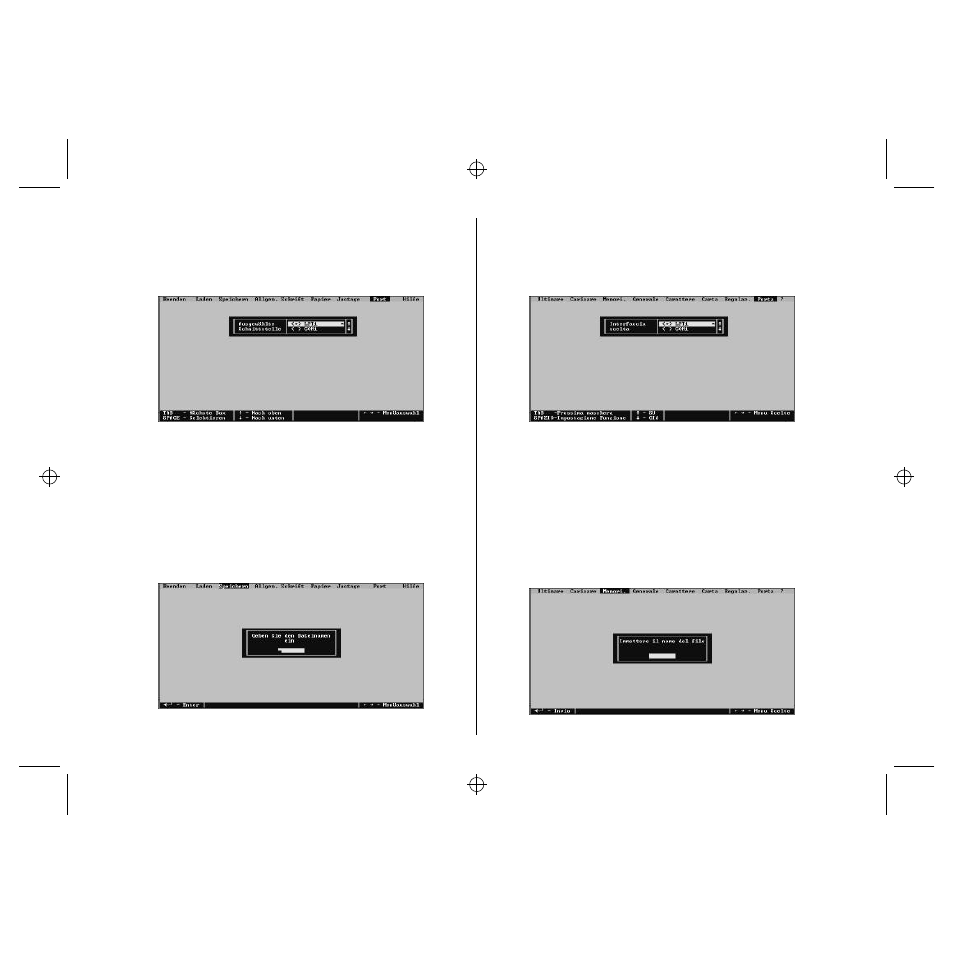 Änderung der schnittstelle, Modifica della porta della stampante | Star Micronics LC-240 User Manual | Page 53 / 131