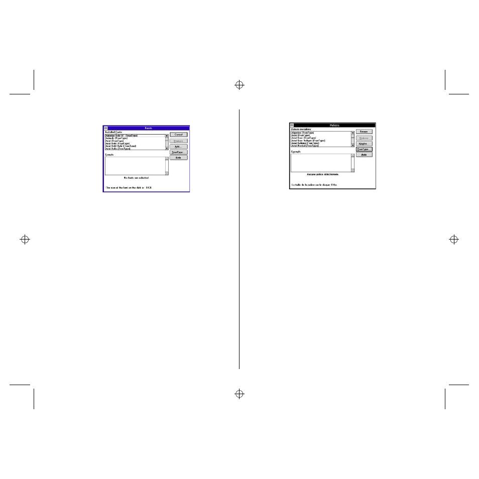 Selecting fonts in windows applications | Star Micronics LC-240 User Manual | Page 72 / 131