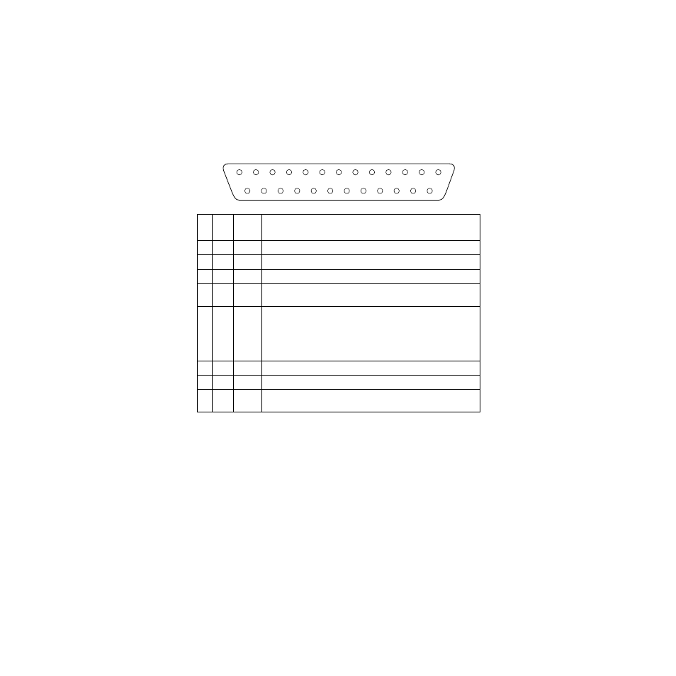 Optional serial interface pins and signal names | Star Micronics Star SCP700 Series User Manual | Page 26 / 108