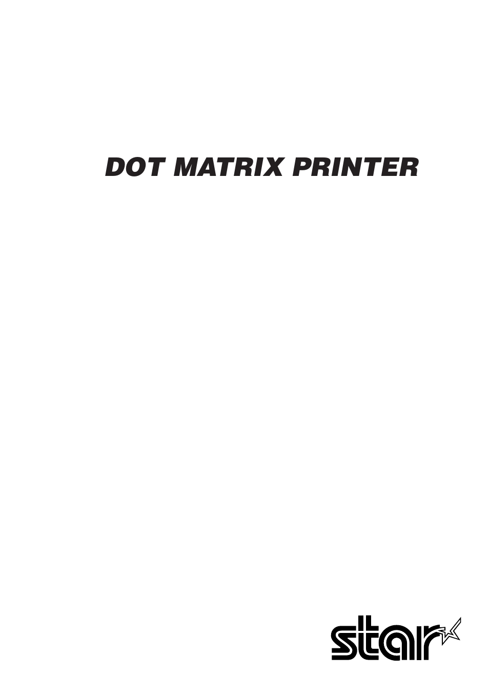 Star Micronics SP317/347F User Manual | 63 pages