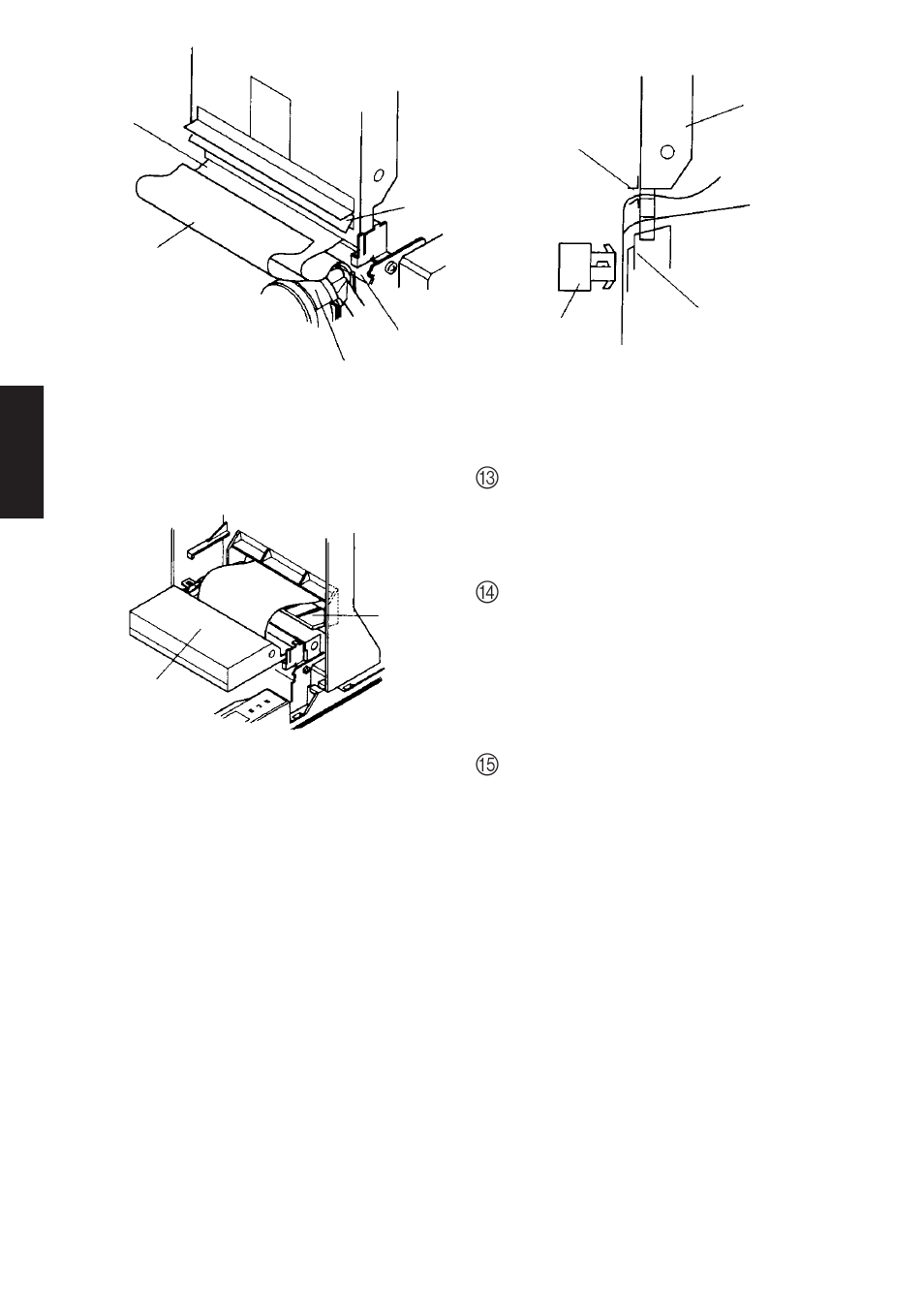 3. entfernen des rollenpapiers | Star Micronics SP317/347F User Manual | Page 36 / 63