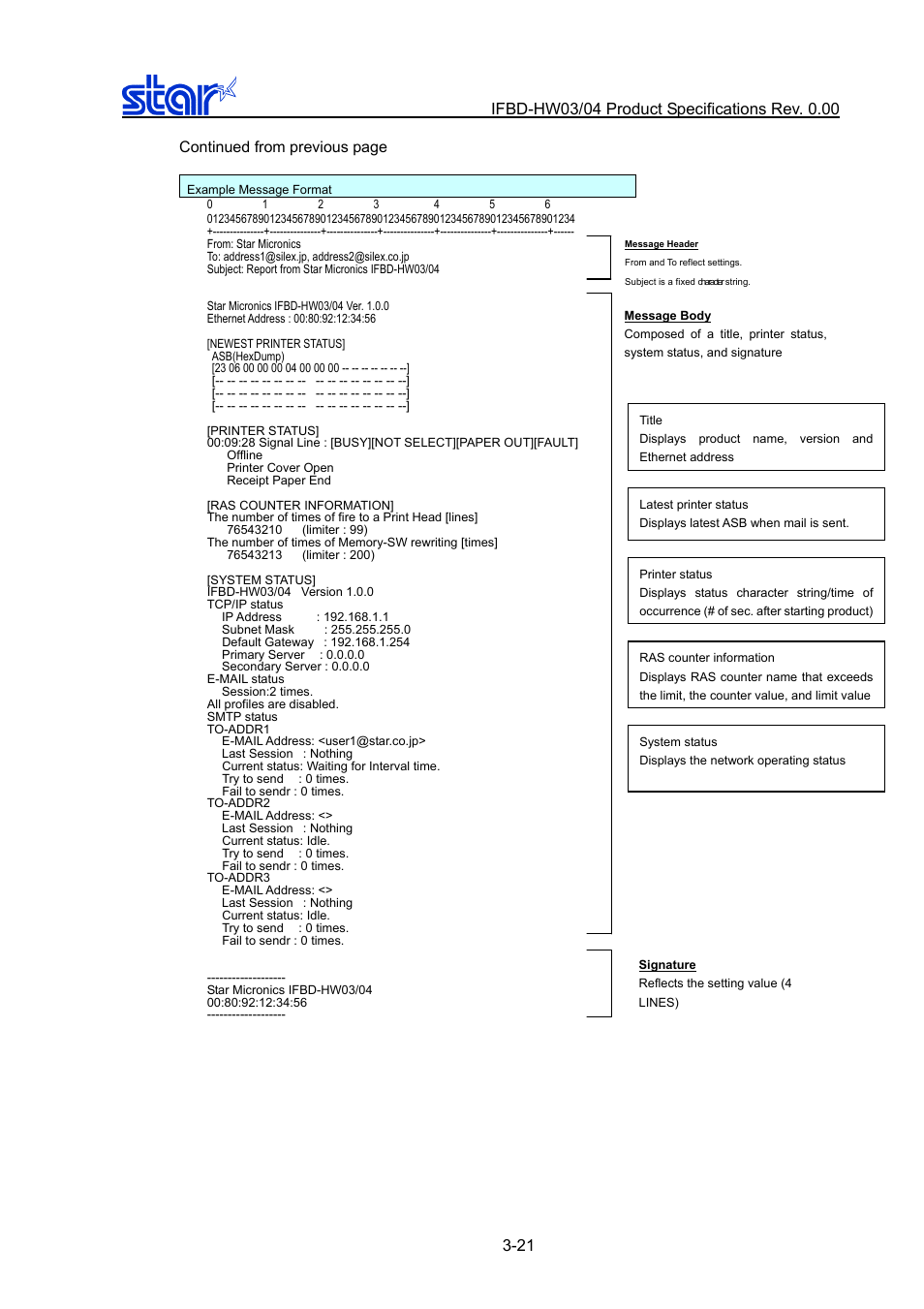 Star Micronics IFBD-HW03/04 User Manual | Page 28 / 47