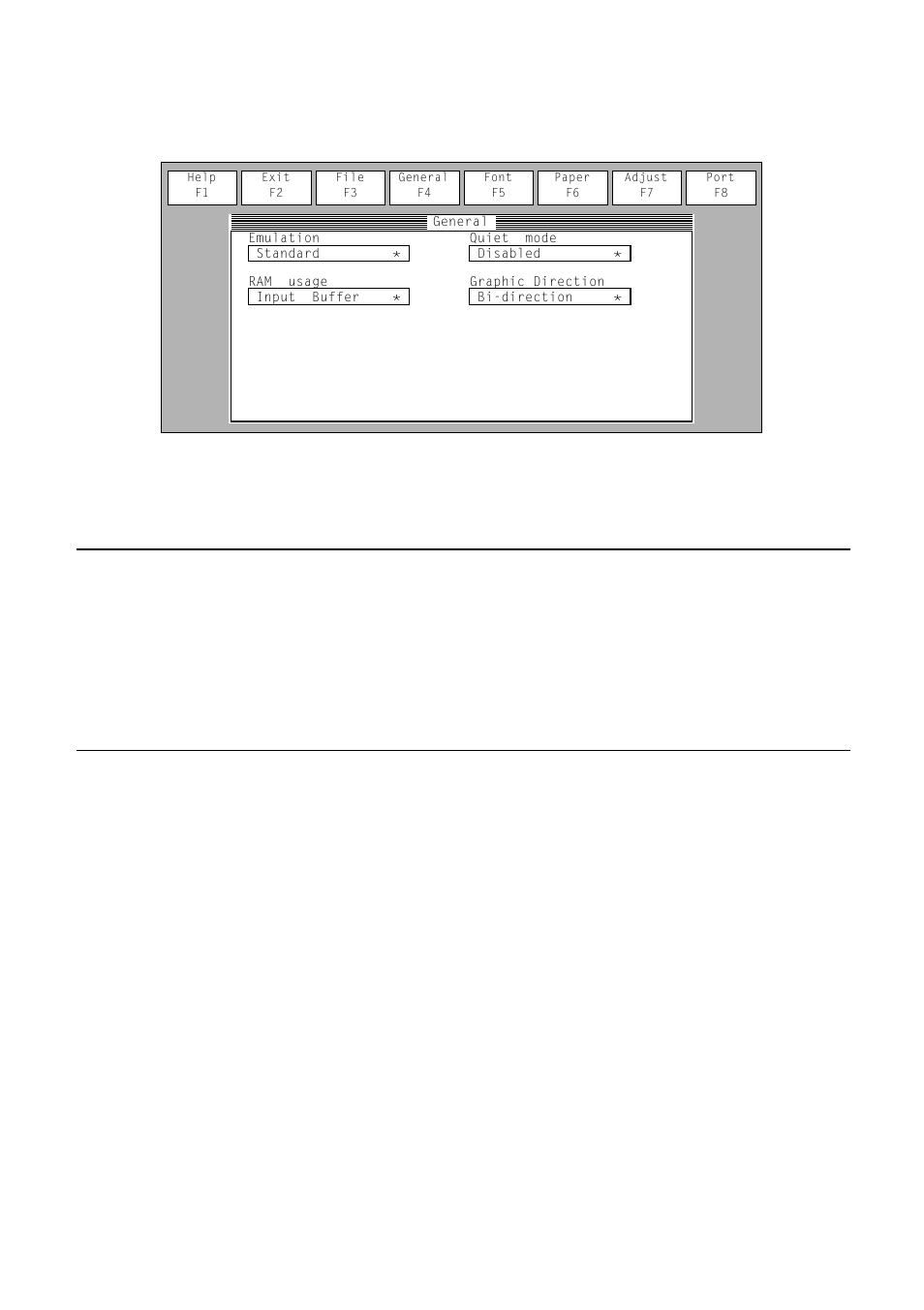 To select a window | Star Micronics LC-8211+ User Manual | Page 43 / 109