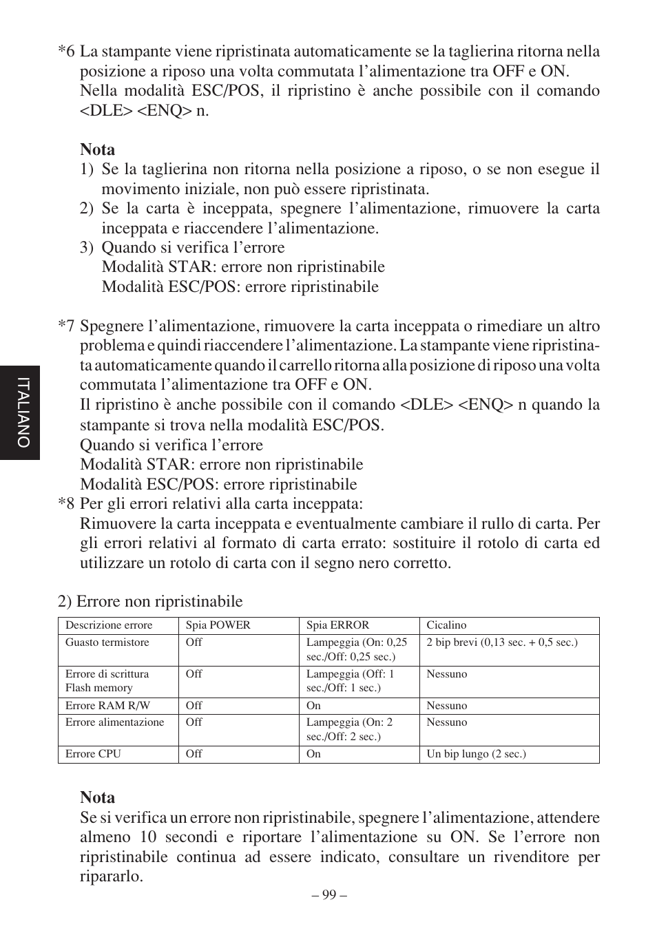 Star Micronics SP500 Series User Manual | Page 102 / 124
