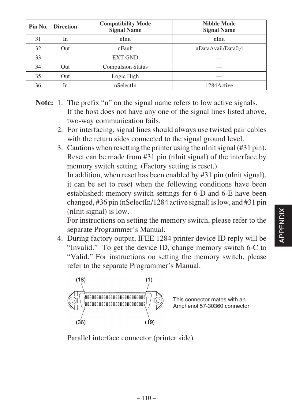 Star Micronics SP500 Series User Manual | Page 113 / 124
