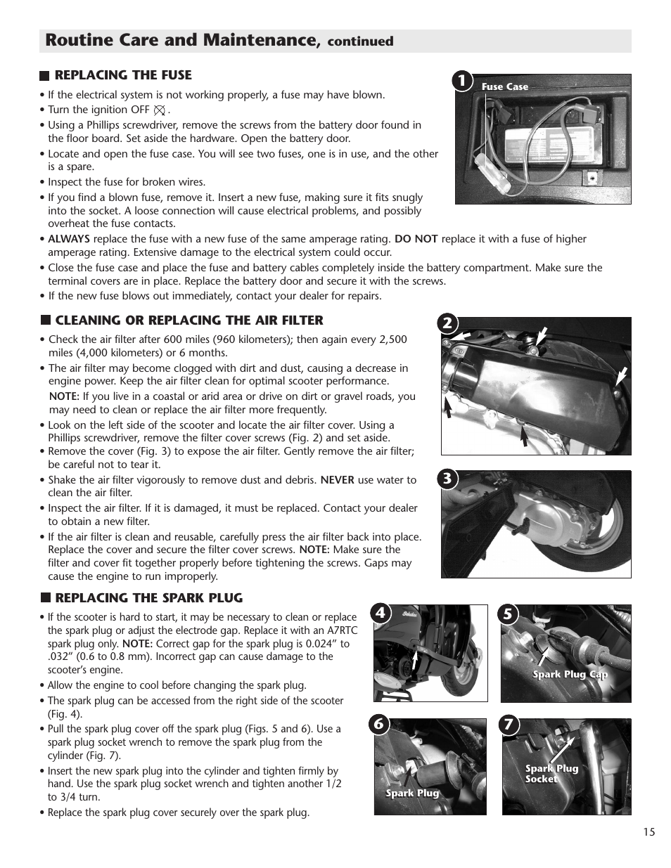 Routine care and maintenance | Schwinn Motor Scooters 50CA06PK User Manual | Page 17 / 20