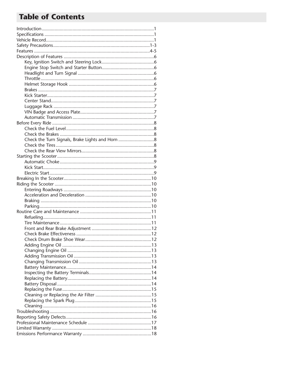 Schwinn Motor Scooters 50CA06PK User Manual | Page 2 / 20