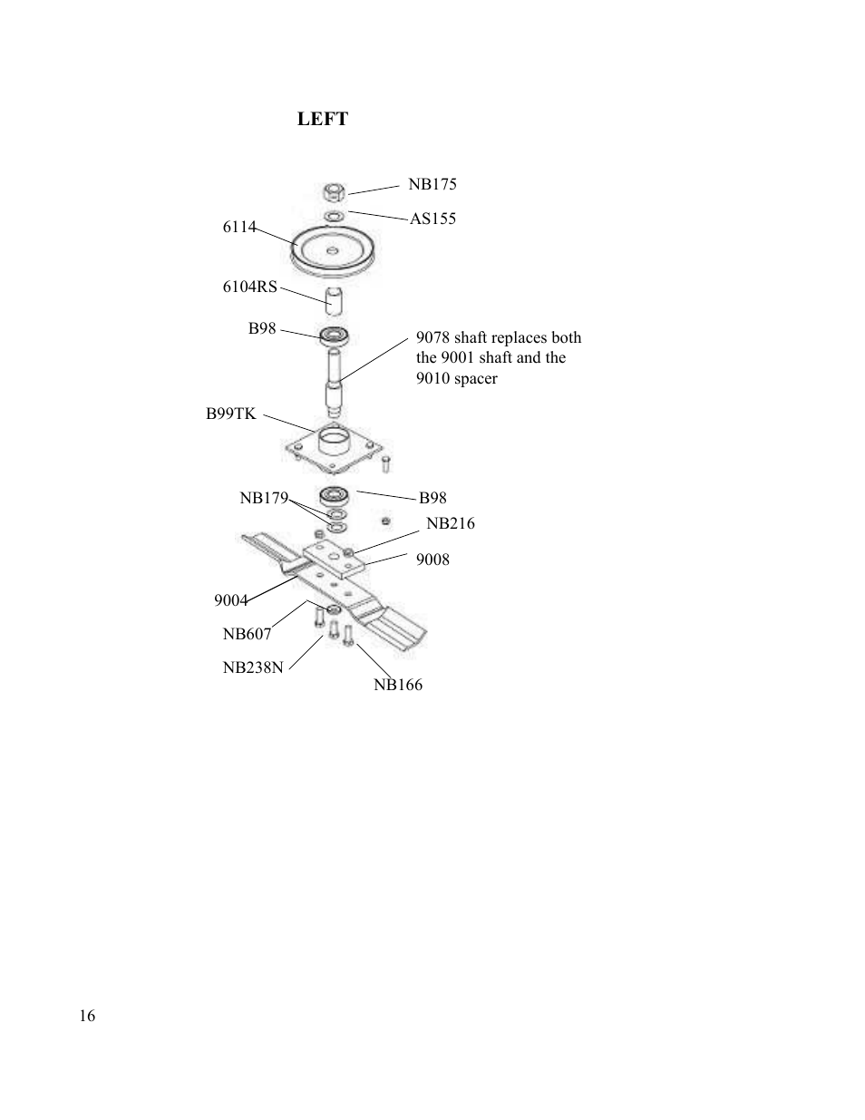 Swisher T1360 User Manual | Page 16 / 20