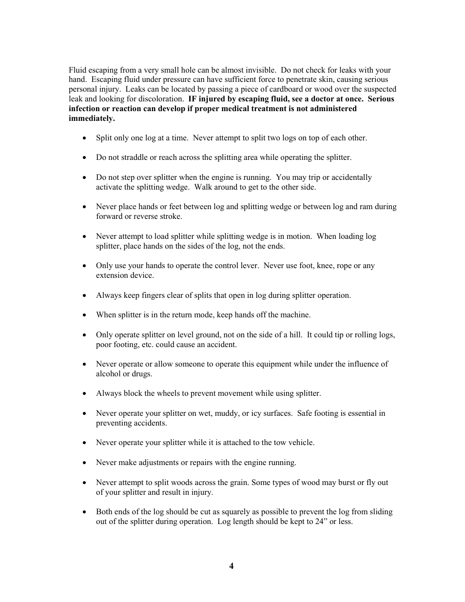 Swisher LS5527S User Manual | Page 4 / 9