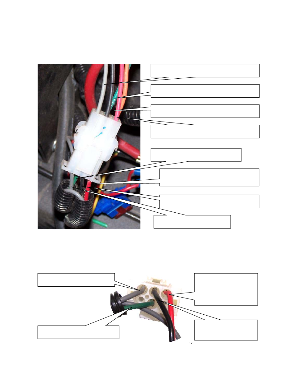 Wire identification on zt2350 | Swisher ZT18542  M User Manual | Page 11 / 20