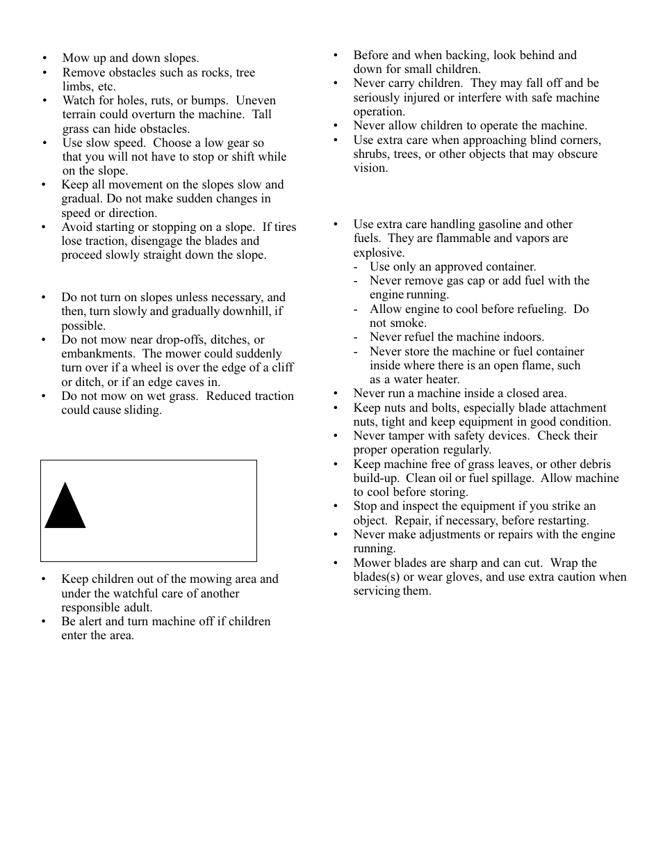 Swisher AZ Series User Manual | Page 5 / 36