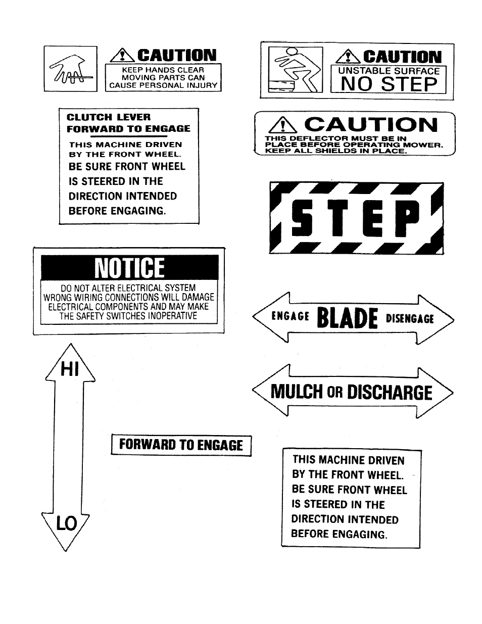 Swisher AZ Series User Manual | Page 7 / 36
