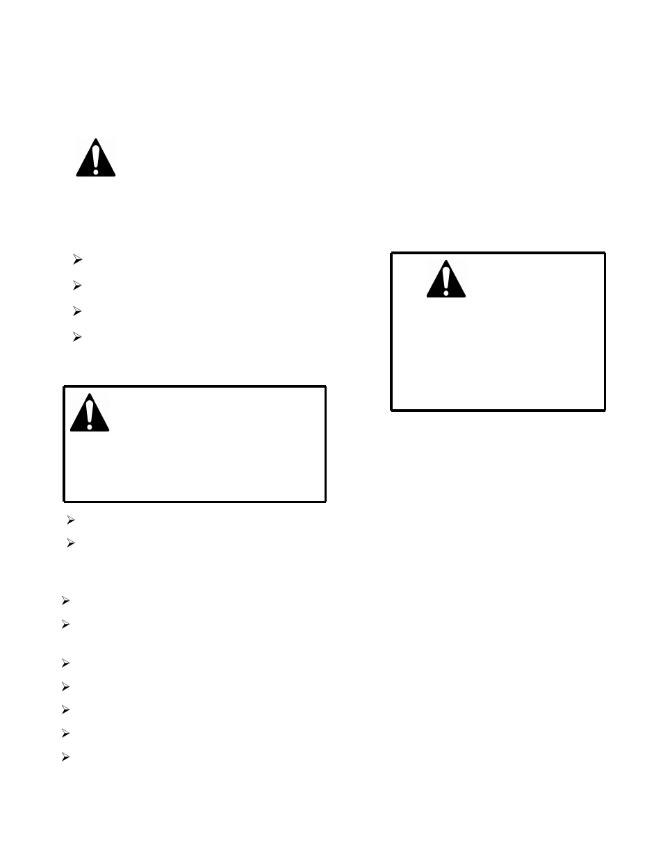 Warning, Caution, Customer responsibilities | Swisher ZT2460 User Manual | Page 13 / 40