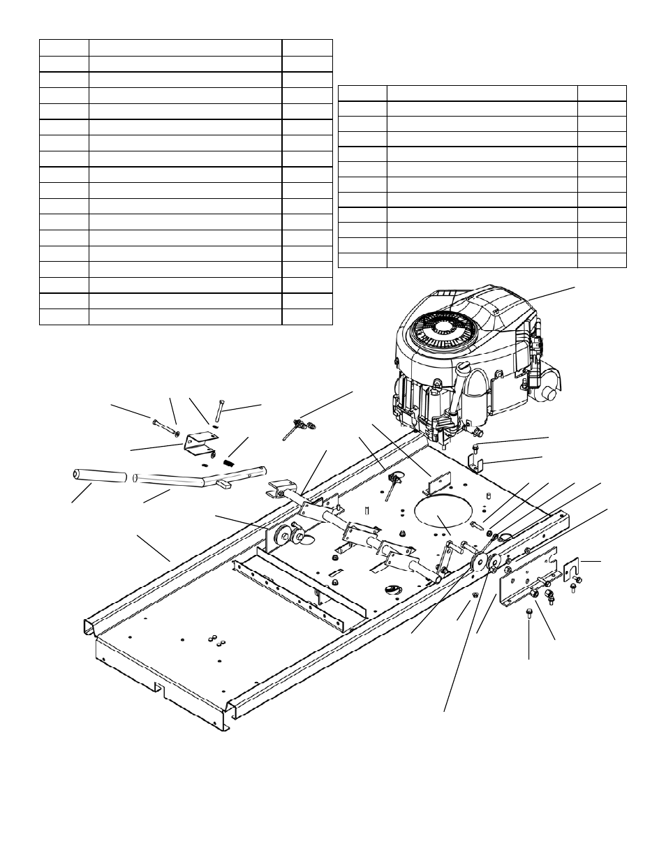 Parts breakdown | Swisher ZT2460 User Manual | Page 27 / 40