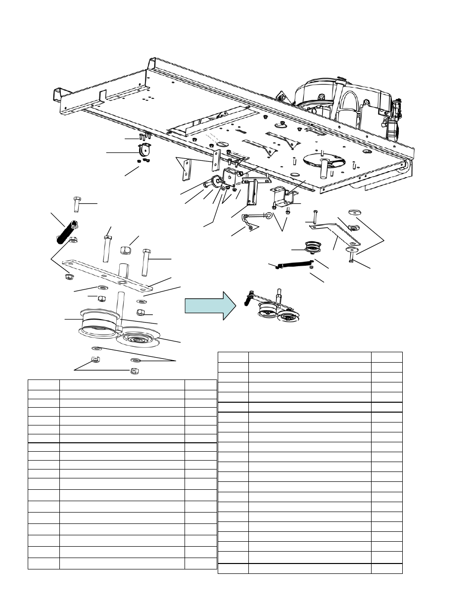 Parts breakdown | Swisher ZT2460 User Manual | Page 29 / 40