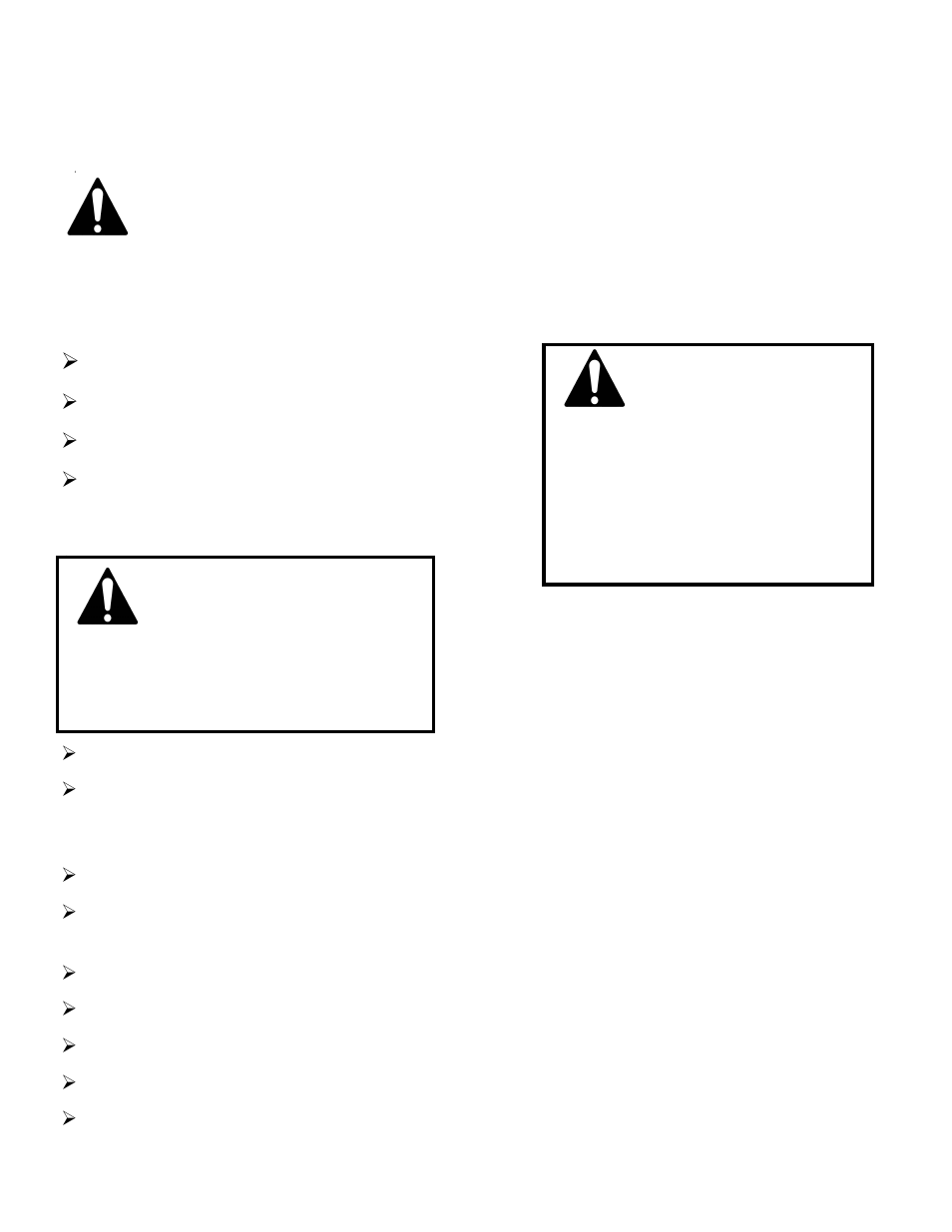 Warning, Caution, Customer responsibilities | Swisher ZT2350A User Manual | Page 13 / 40