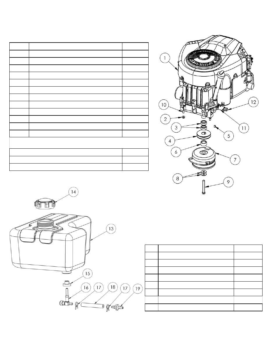 Parts breakdown | Swisher ZT2350A User Manual | Page 28 / 40