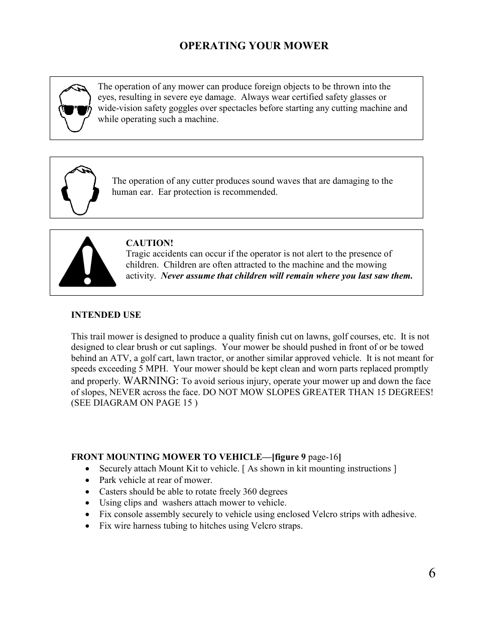 Swisher FT1150 User Manual | Page 6 / 20